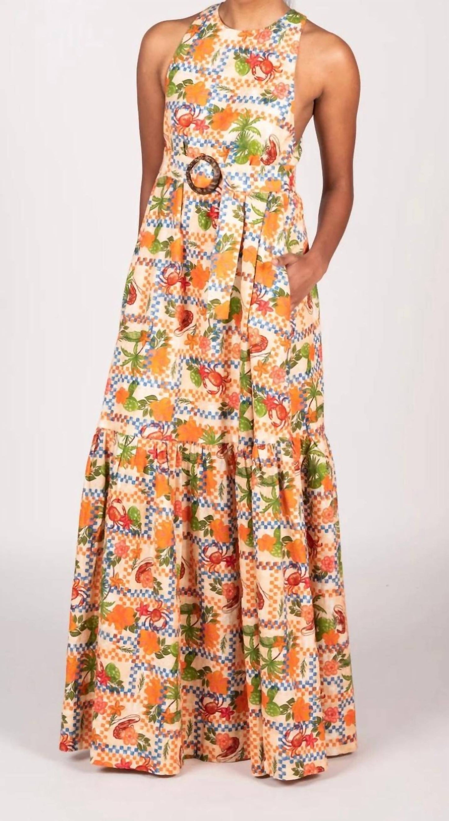 Alani Crab Shack Maxi Dress
