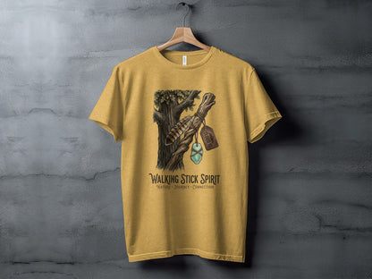 Heritage Walking Stick Spirit: Journey Nomad Tee