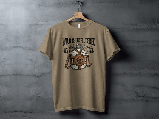 Rugged Wild & Unfiltered Spirit Wilderness Shirt