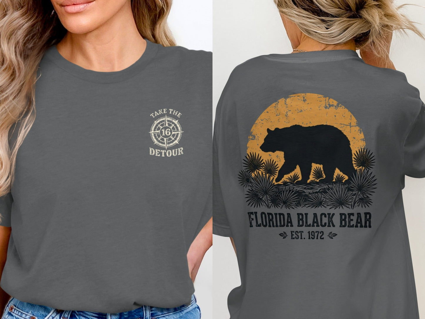 Heritage Florida Bear Graphic T-Shirt