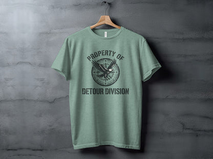 Rugged Detour Division Compass Eagle Tee Wilderness Shirt