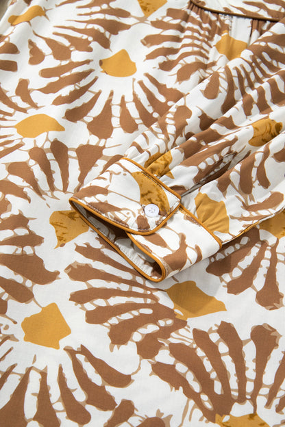 Lorelai Print Loose Long PLUS Dress