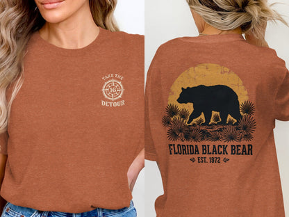 Heritage Florida Bear Graphic T-Shirt