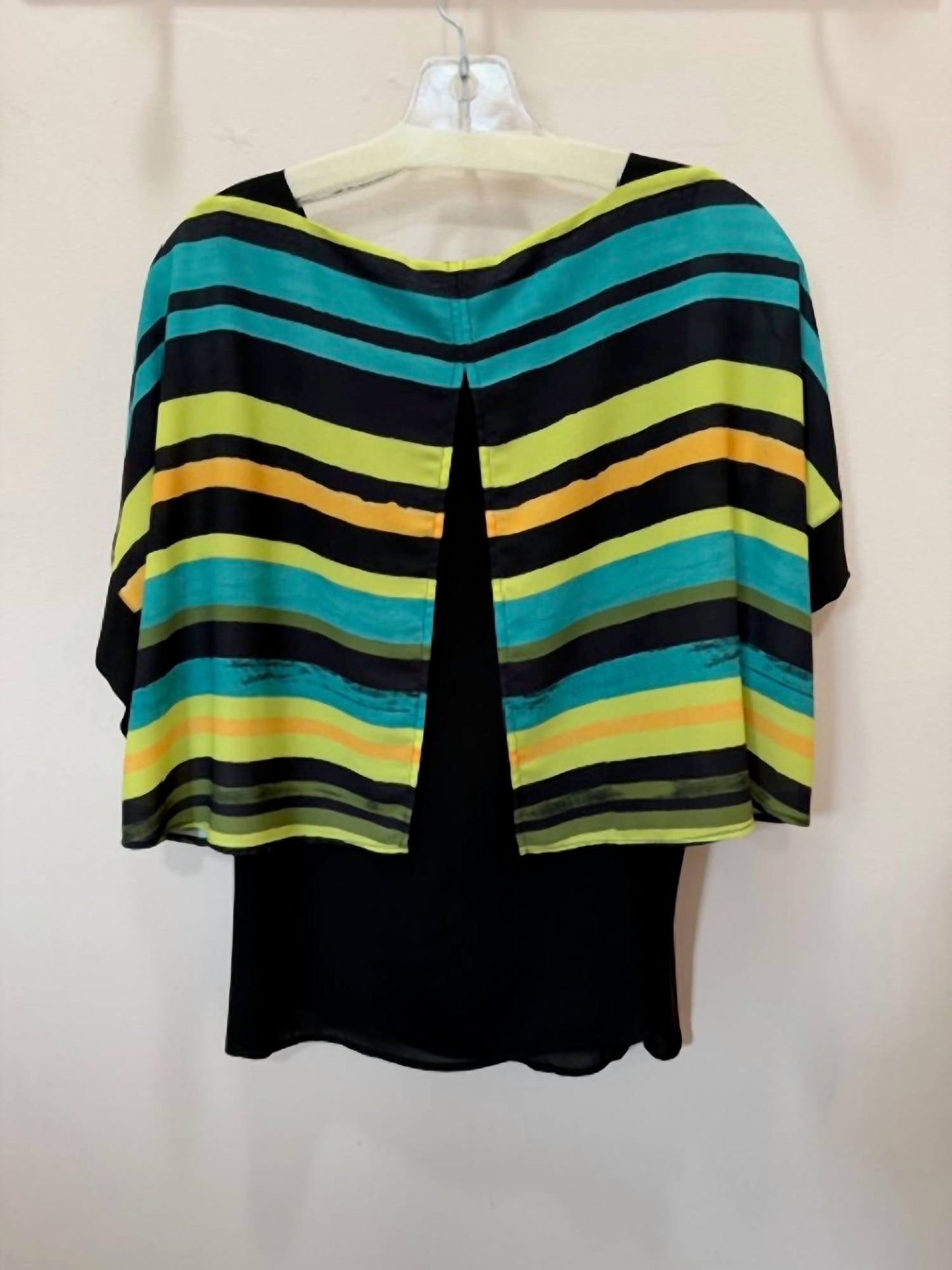 Women's Aruba Kiwi Stripe Layered Blouse