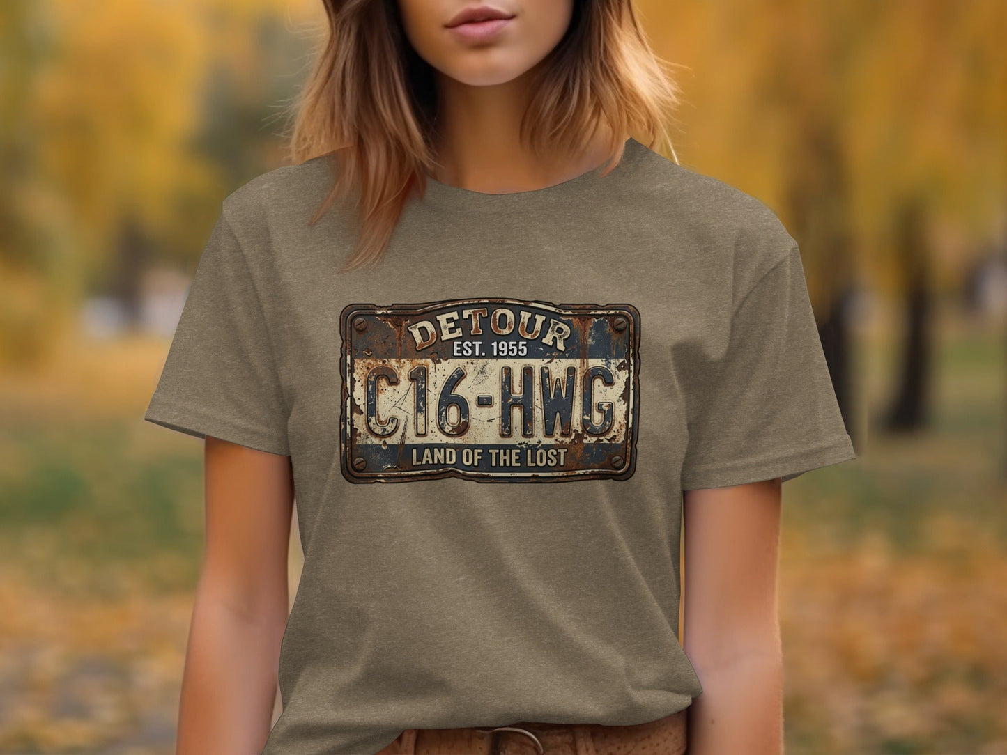 Land of the Lost Detour Plate: The Explorer's Adventure Tee
