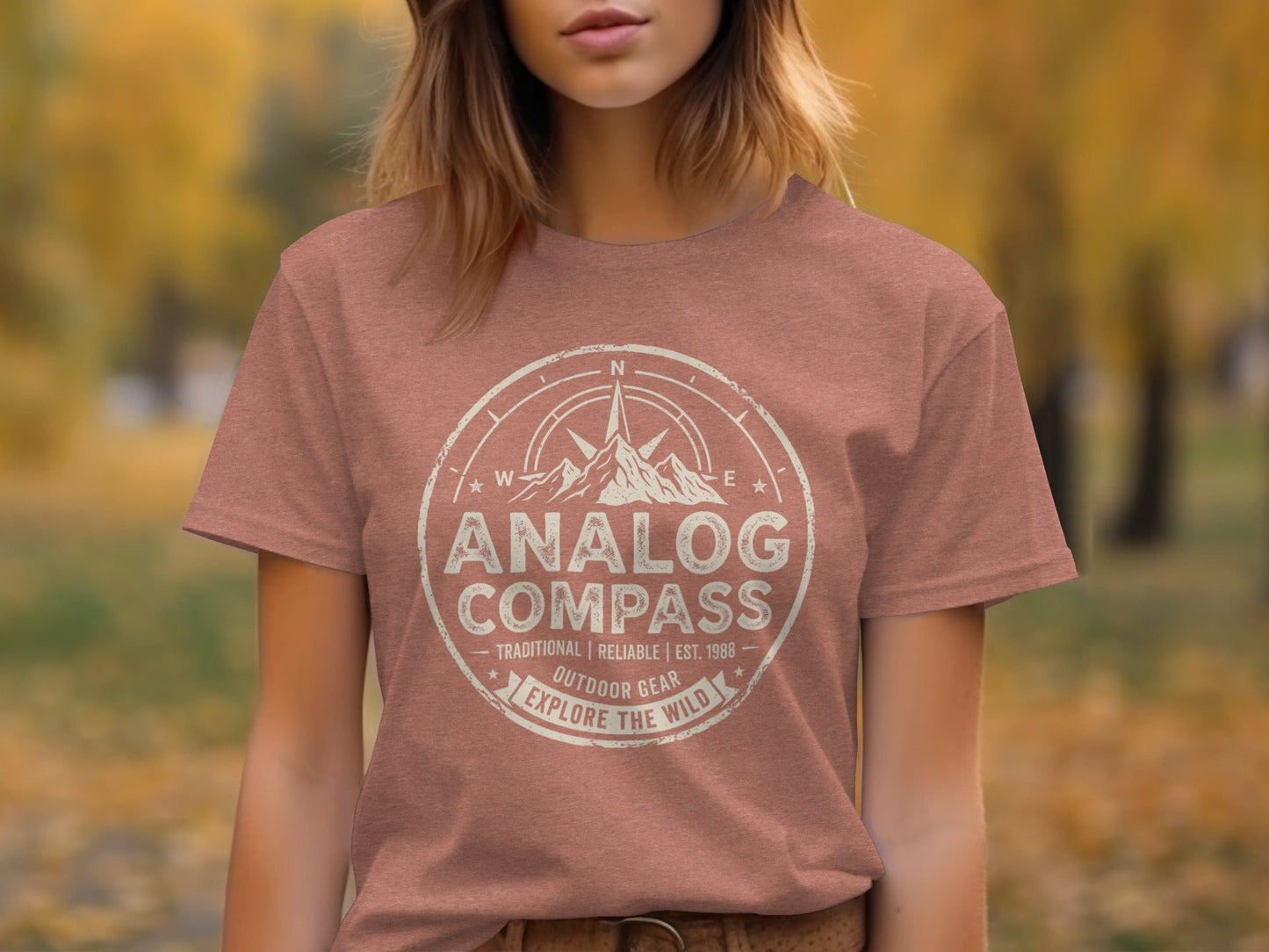 Analog Compass Heritage: The Explorer's Adventure Tee