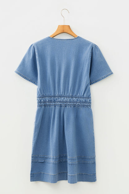 Itzel Short Sleeve Mini Dress