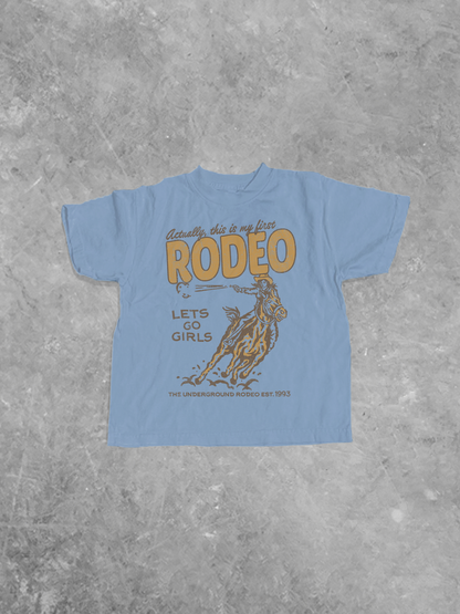 Underground Original Design: * KIDS * Actually This is My First Rodeo Kids T-Shirt