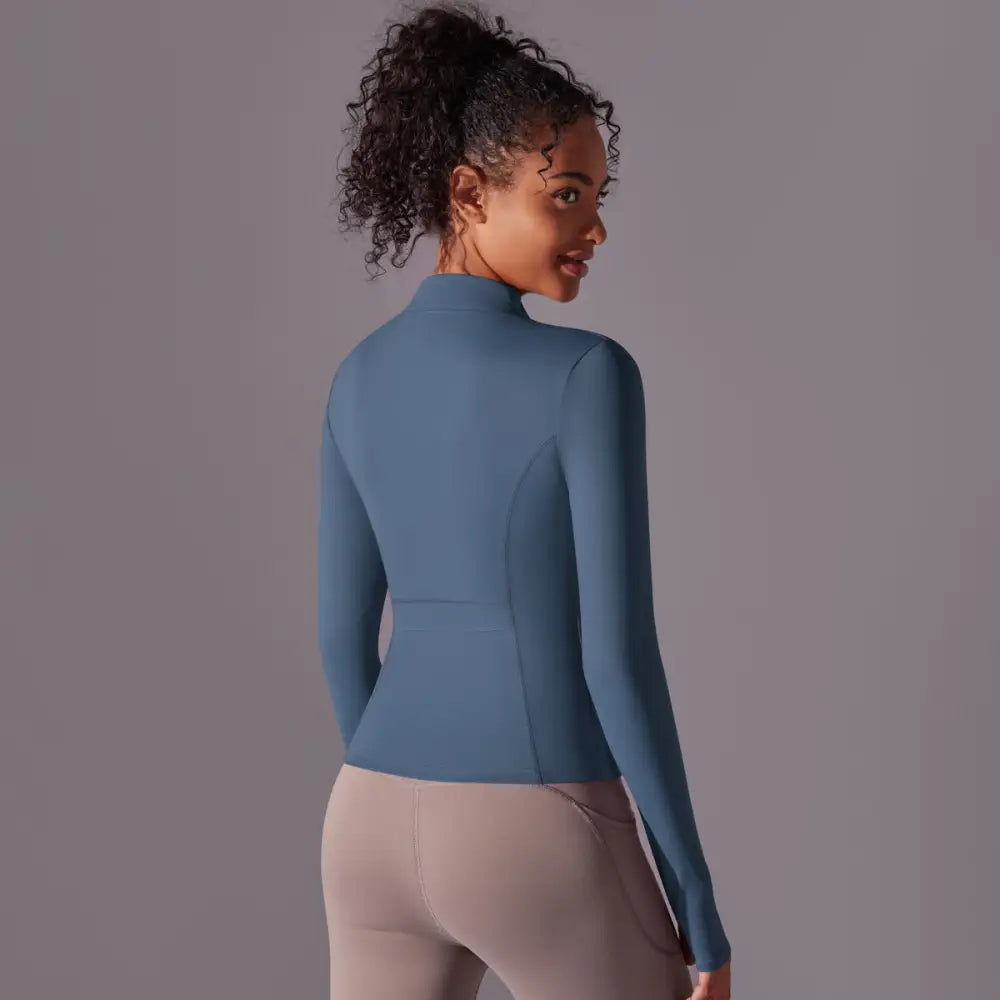 Fitness UV Protection Zipper Jacket