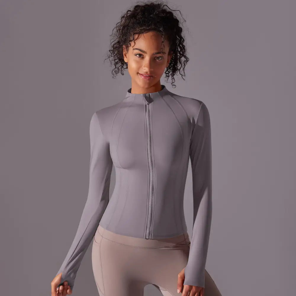 Fitness UV Protection Zipper Jacket