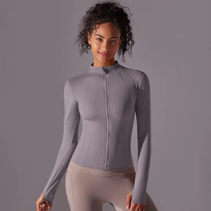 Fitness UV Protection Zipper Jacket