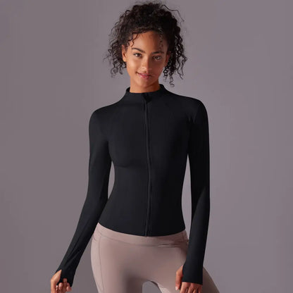 Fitness UV Protection Zipper Jacket