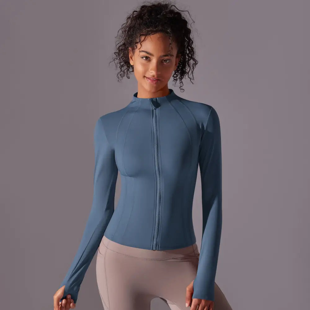 Fitness UV Protection Zipper Jacket