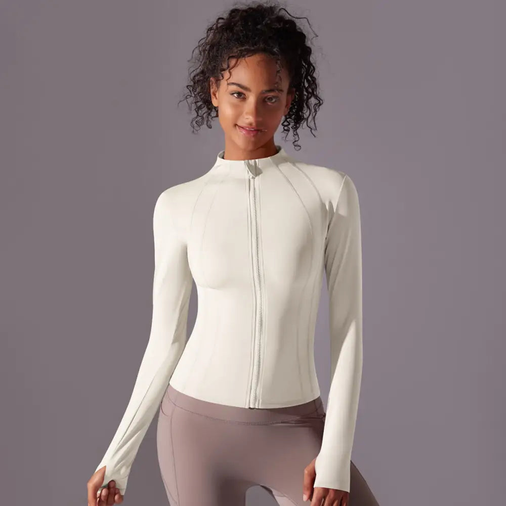 Fitness UV Protection Zipper Jacket