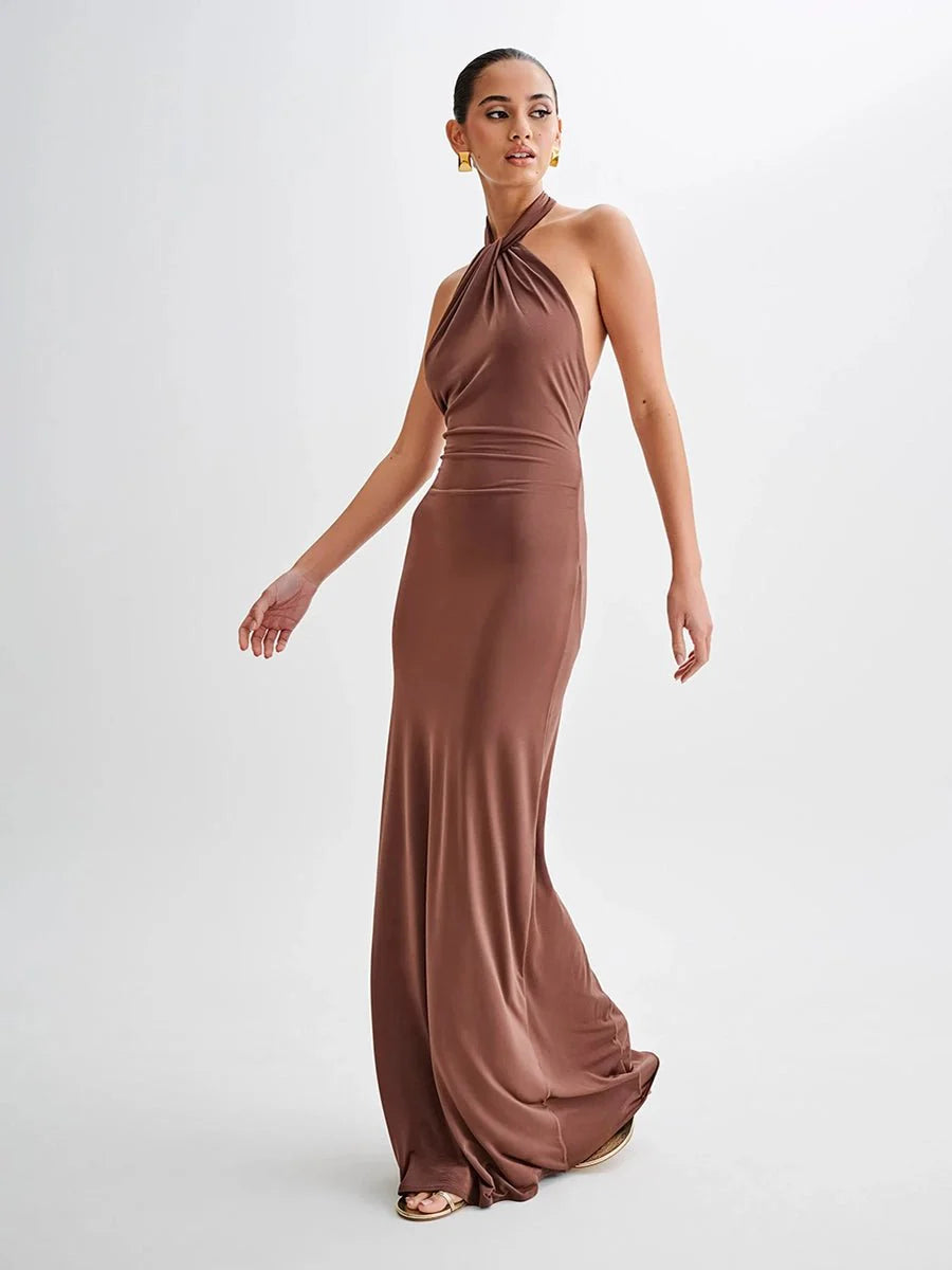 Francisca Dress Sexy Backless: Sexy and Stunning
