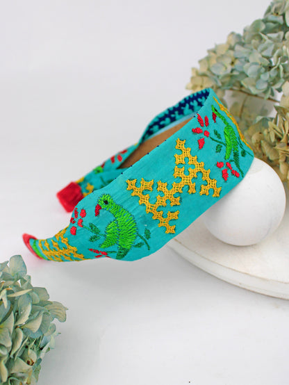 Frida Embroidered Headband