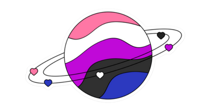 Pride Planets Stickers