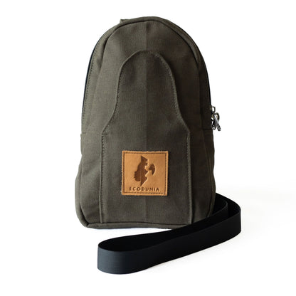 Small Canvas Crossbody Sling Bag for Men & Women | Buru