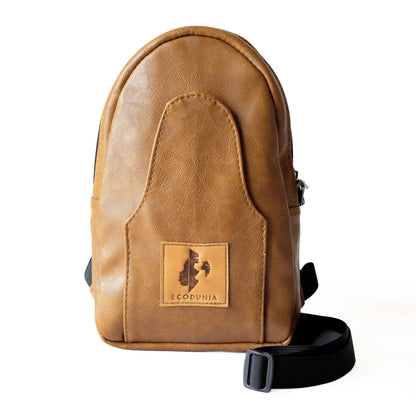 Small Vegan Leather Crossbody Sling Bag | Buru