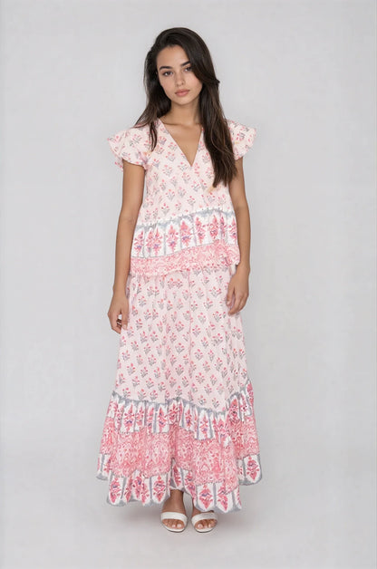Sally Top in Pastel Palace