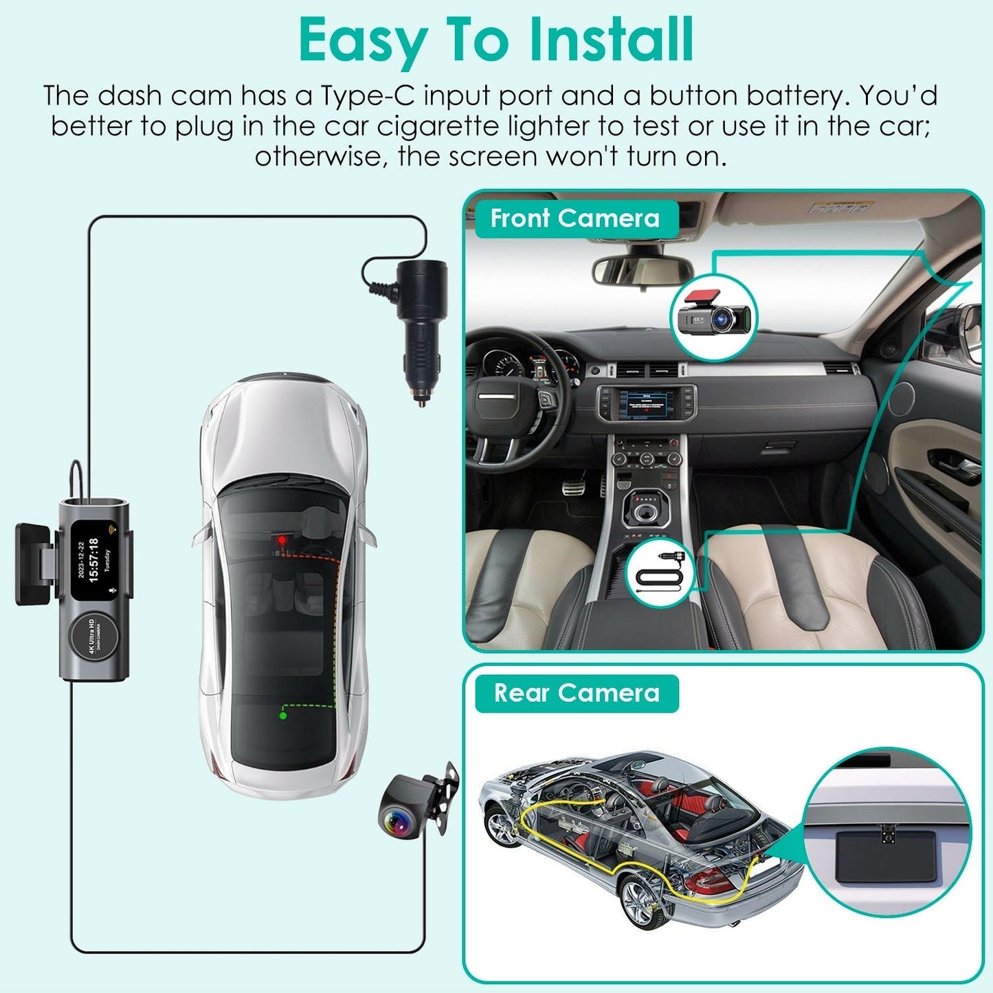 Horizon 4k Smart Dash Cam
