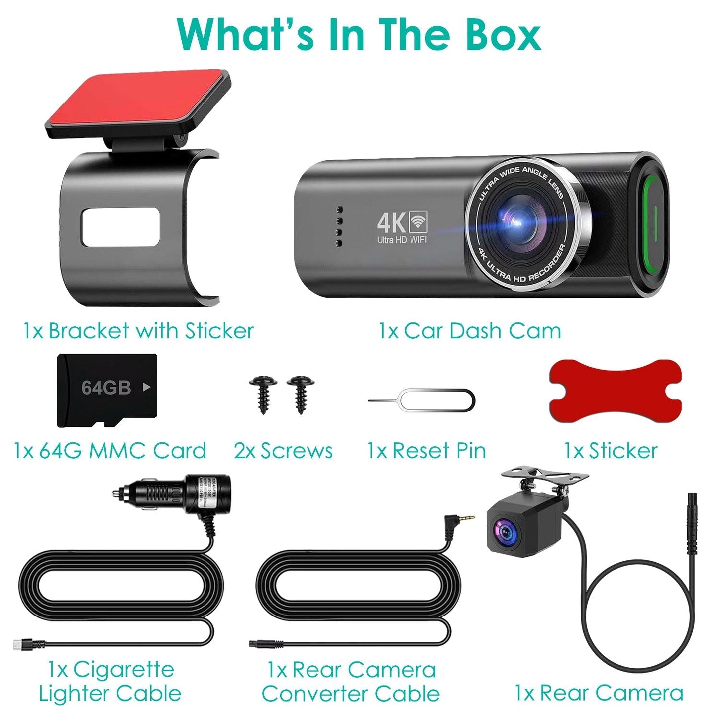 Horizon 4k Smart Dash Cam