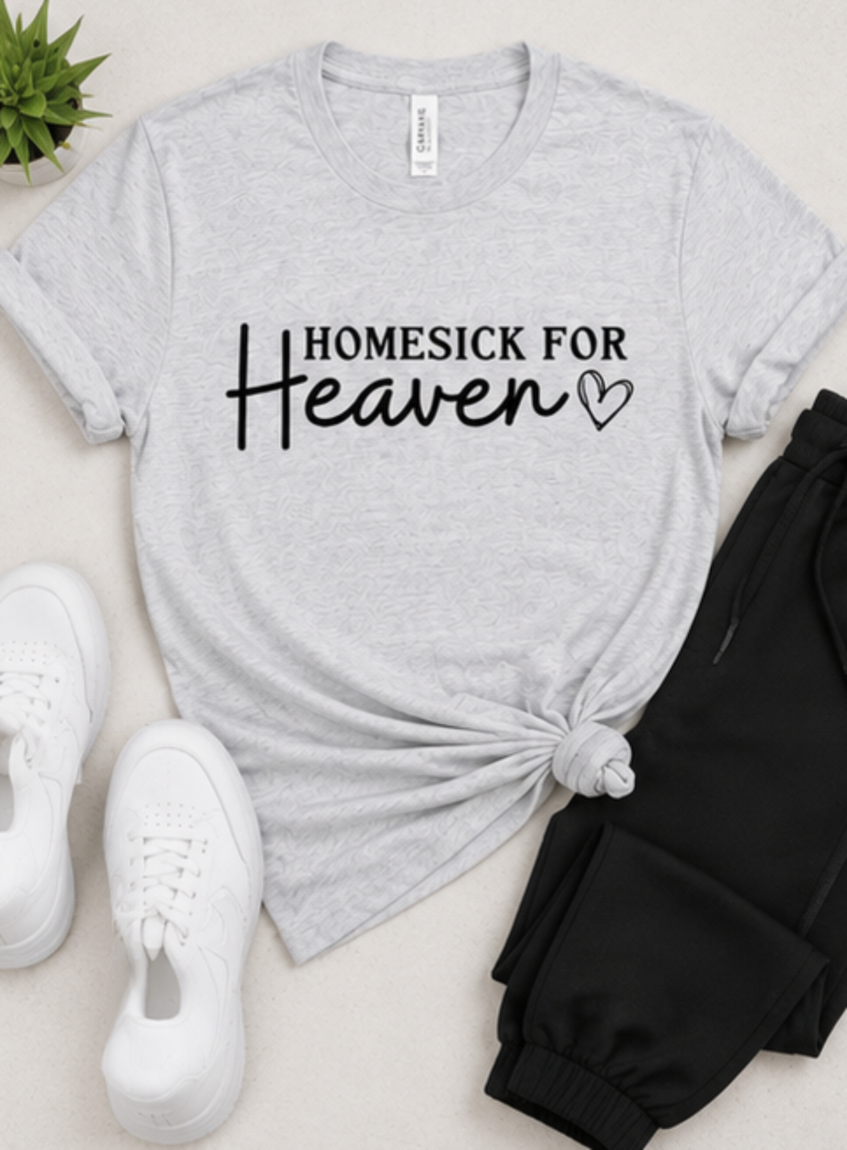 Homesick for Heaven Bella Canvas Graphic Tee