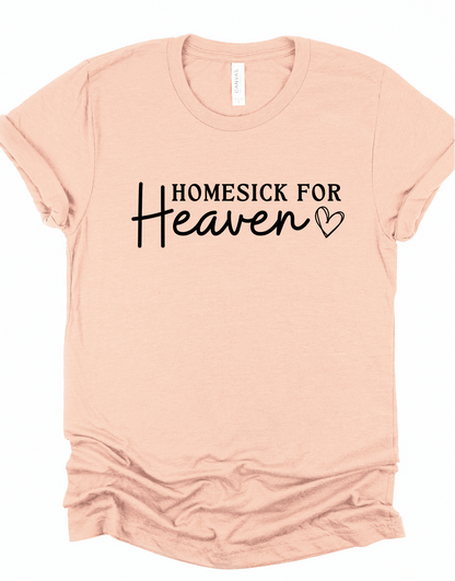 Homesick for Heaven Bella Canvas Graphic Tee