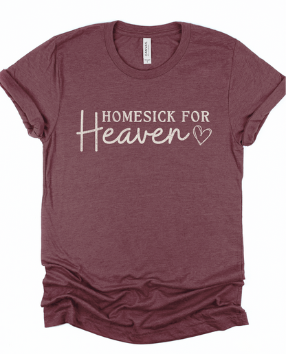 Homesick for Heaven Bella Canvas Graphic Tee