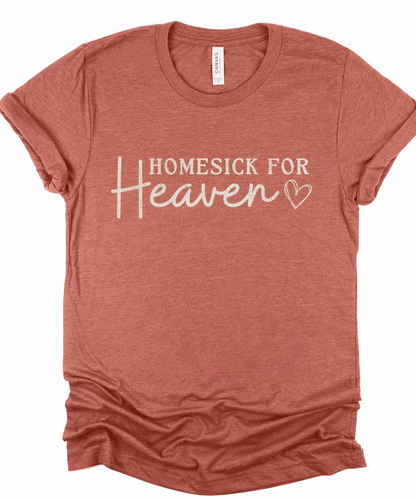 Homesick for Heaven Bella Canvas Graphic Tee