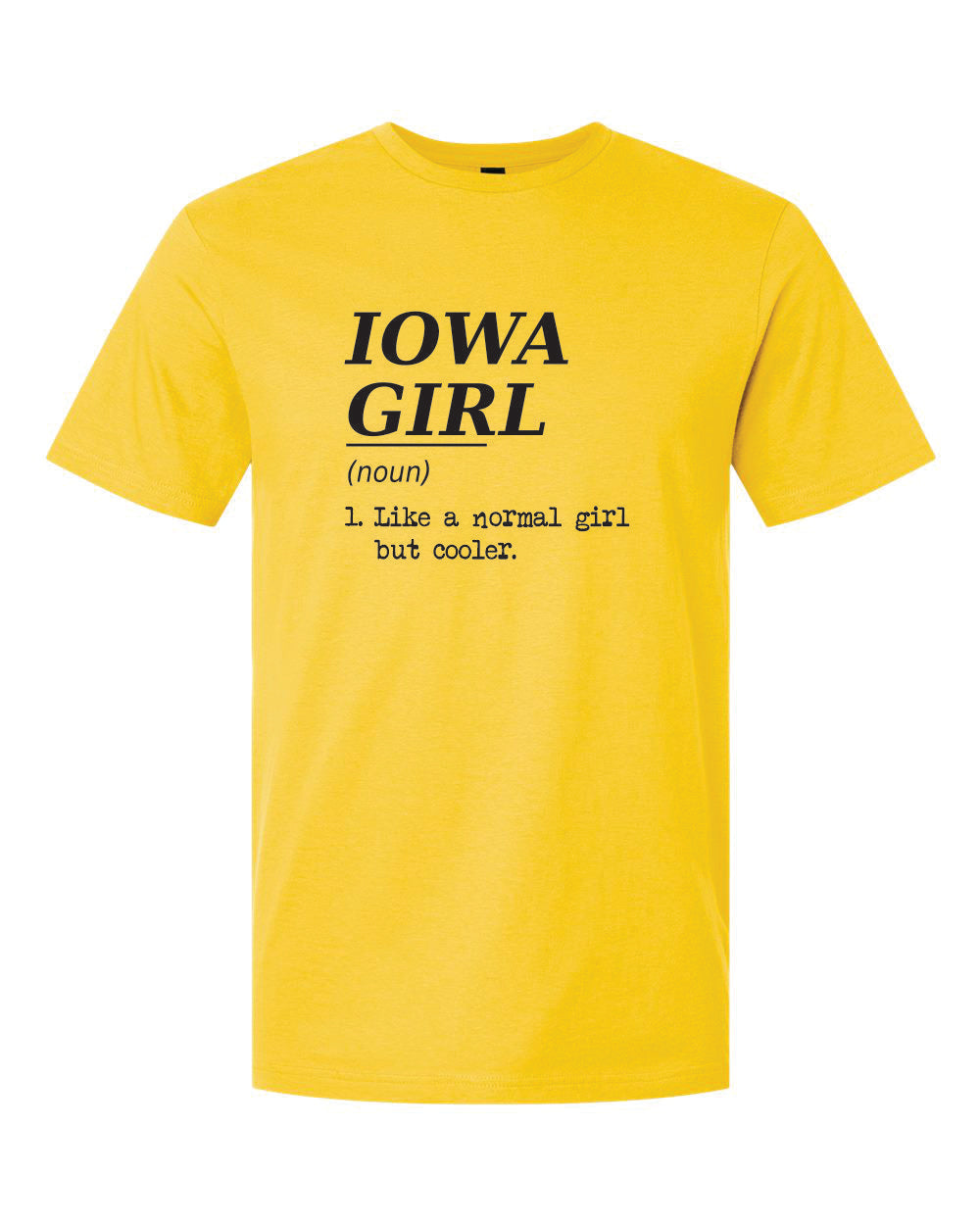 Iowa Girl Definition Graphic Tee, Tshirt, Top