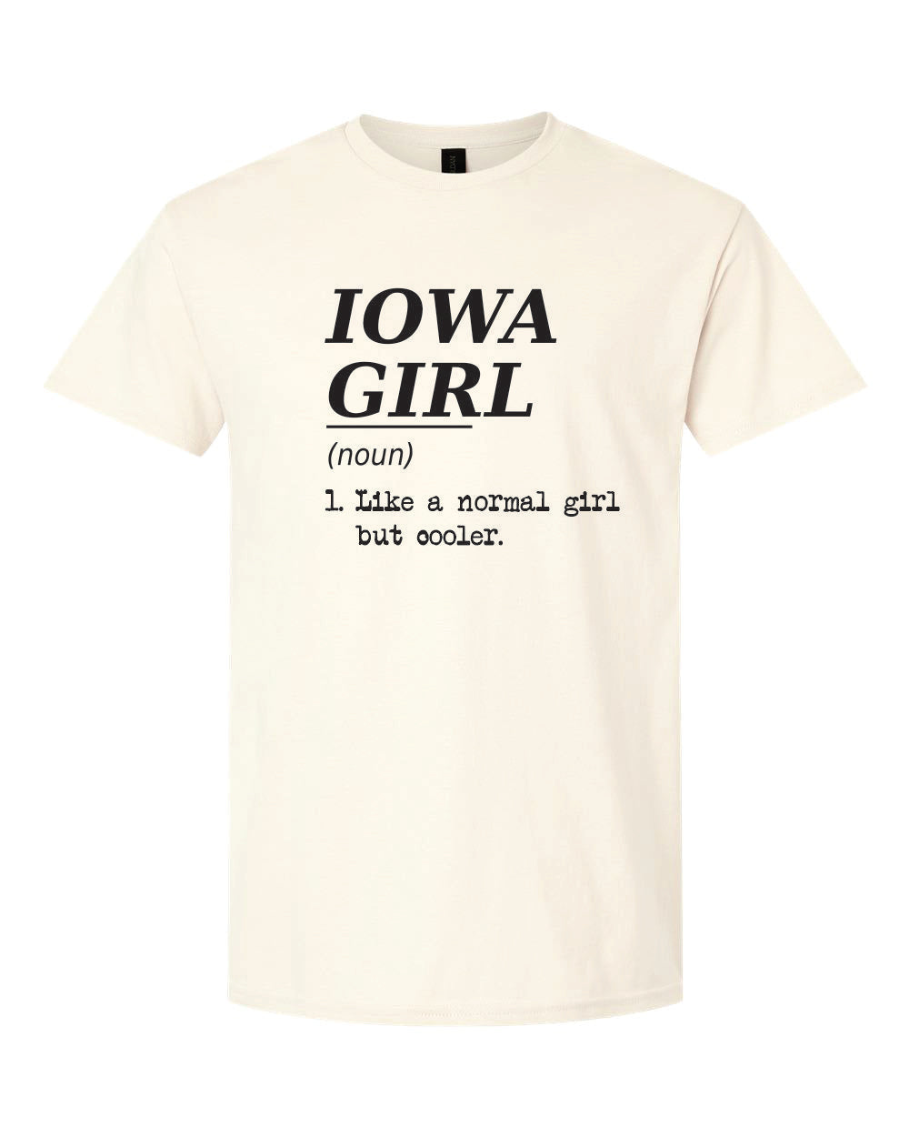 Iowa Girl Definition Graphic Tee, Tshirt, Top