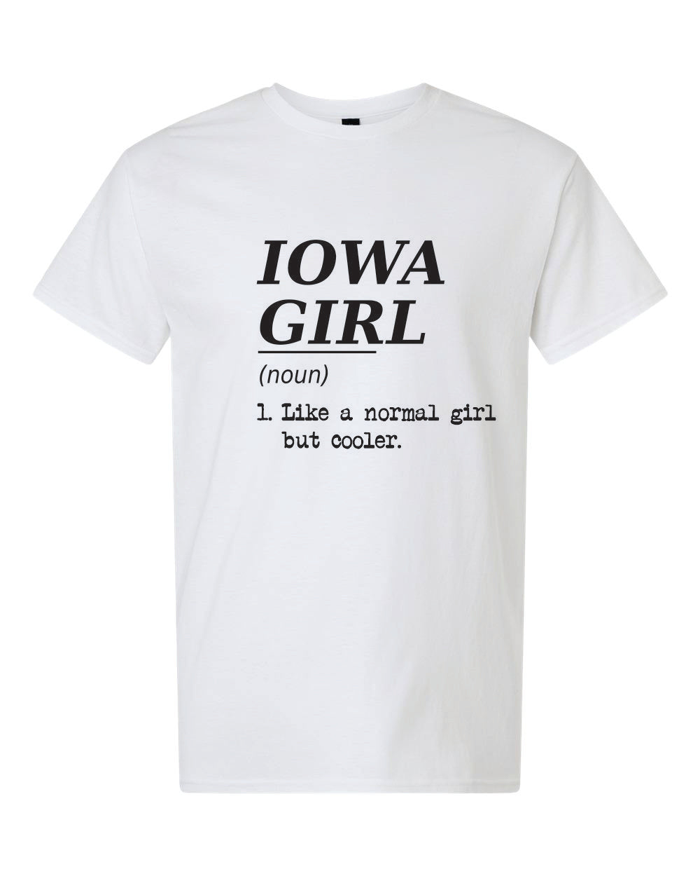 Iowa Girl Definition Graphic Tee, Tshirt, Top