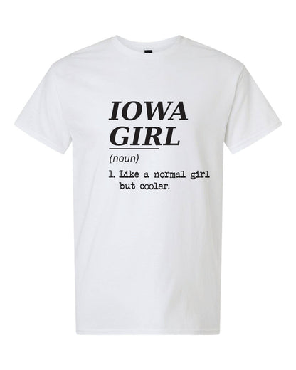 Iowa Girl Definition Graphic Tee, Tshirt, Top