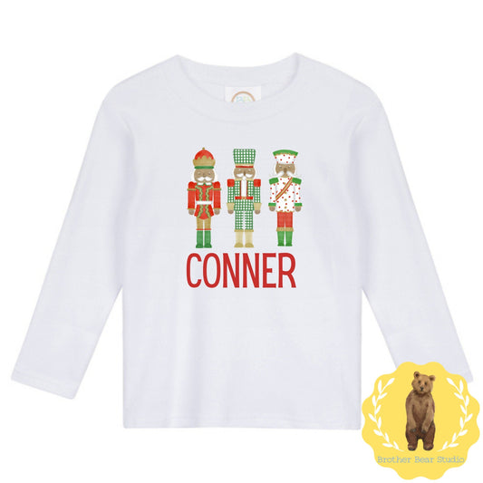 Nut Cracker Tee Shirt | Boys | Short Sleeve | Holiday | Long Sleeve |