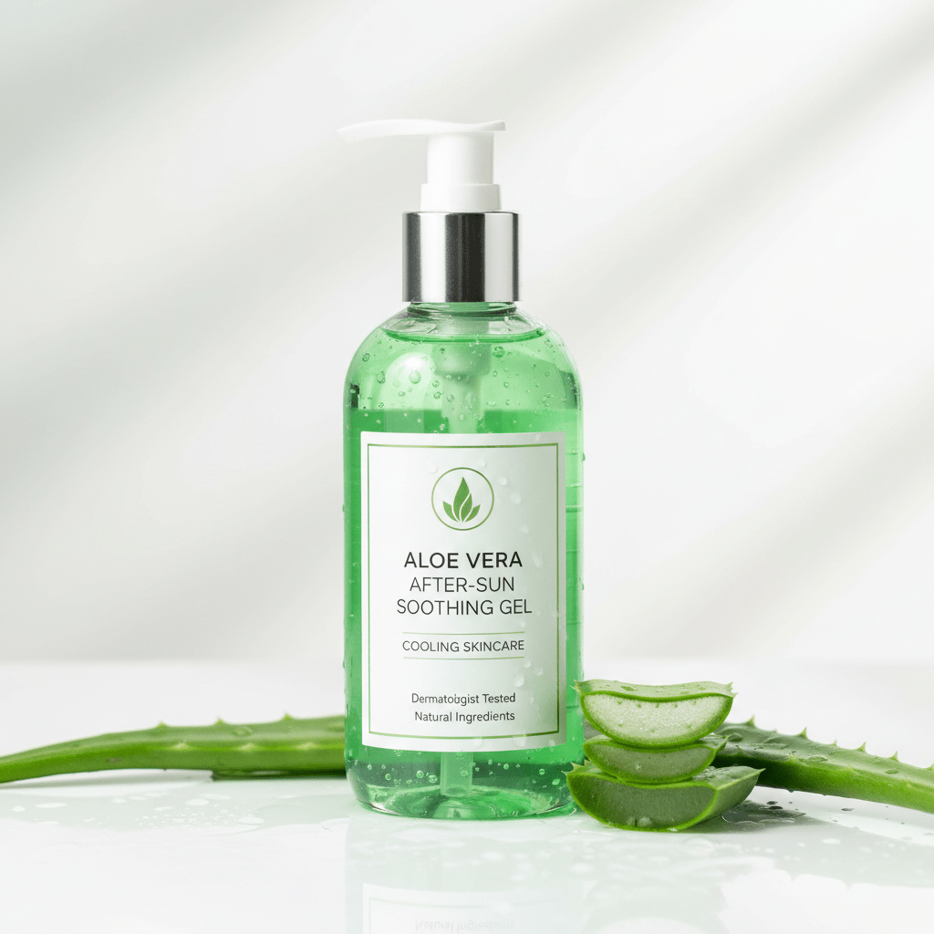 Aloe Vera After-Sun Cooling Gel – Soothing Sunburn Relief