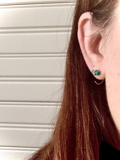 Sunstone Hug Hoops