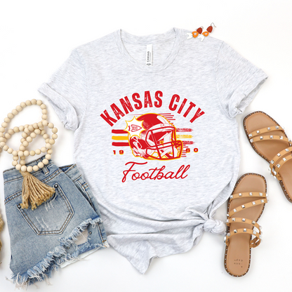 Kansas City Vintage Helmet Tee or Sweatshirt