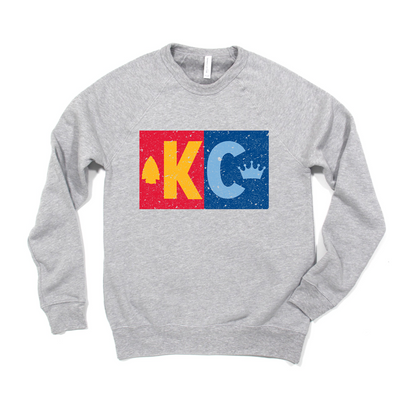KC Split Box Tee OR Sweatshirt