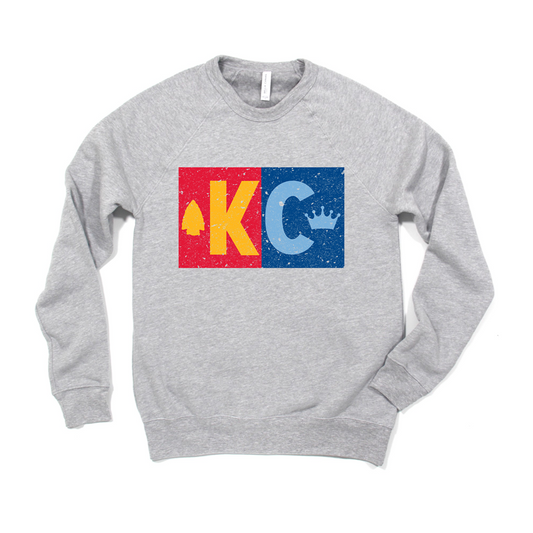 KC Split Box Tee OR Sweatshirt