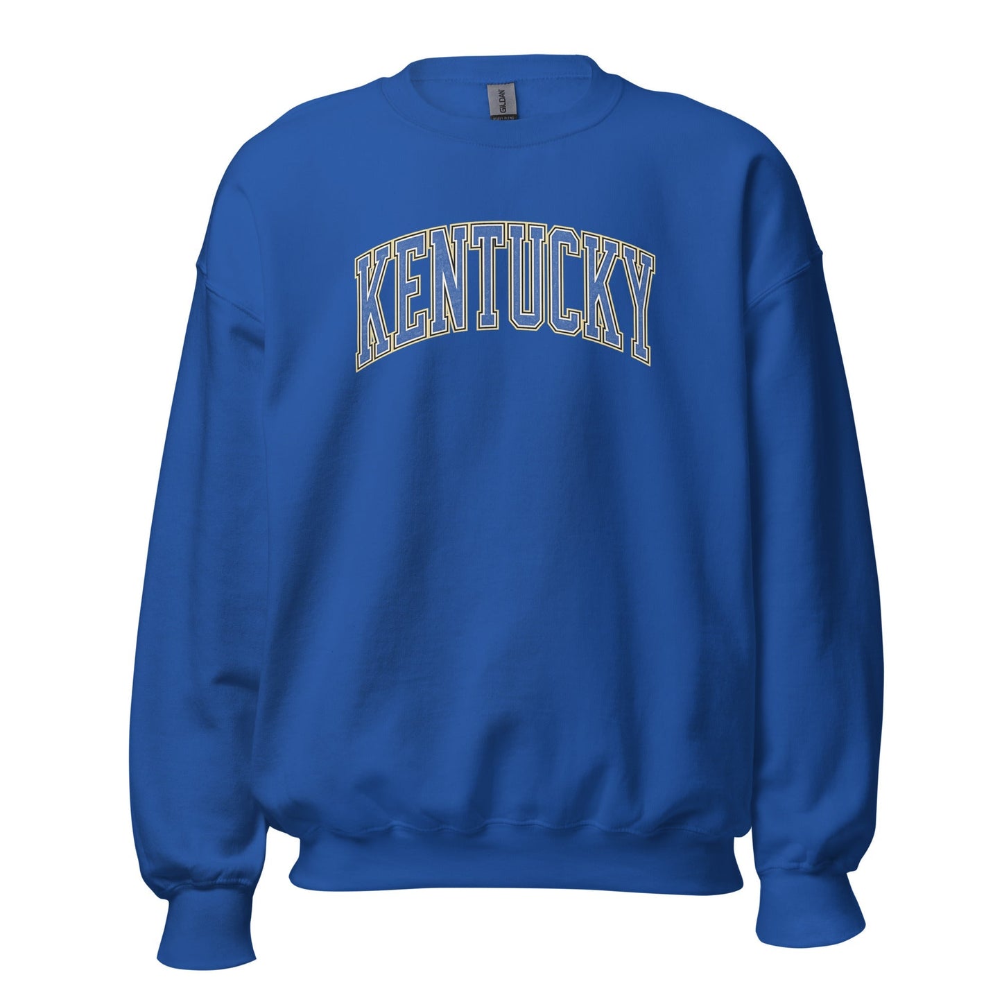 Kentucky Arch Sweatshirt | Denim Texture Design | Unisex Fit