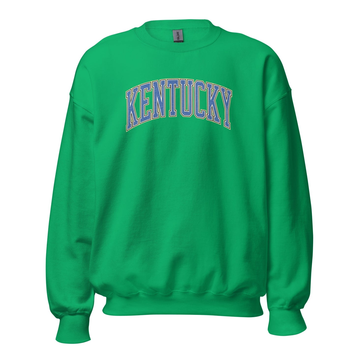 Kentucky Arch Sweatshirt | Denim Texture Design | Unisex Fit