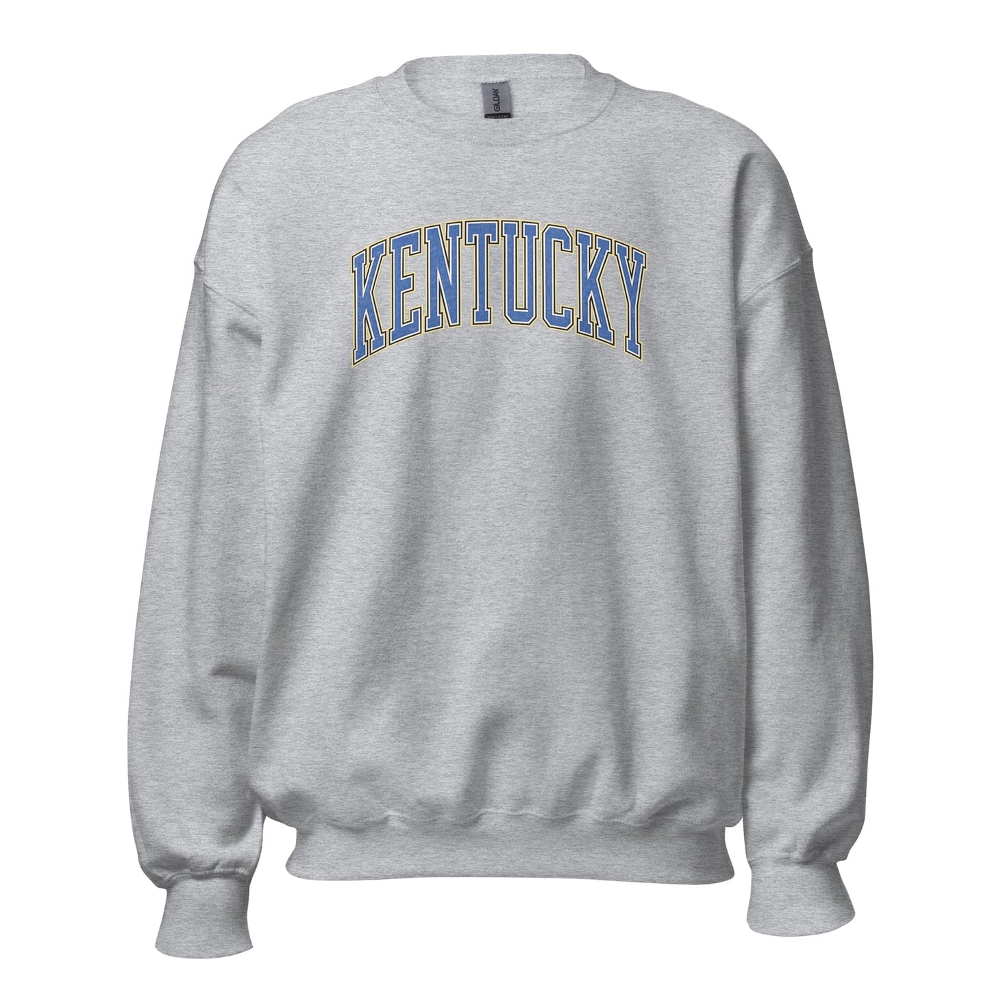 Kentucky Arch Sweatshirt | Denim Texture Design | Unisex Fit