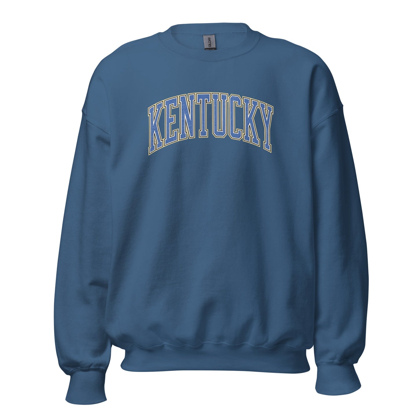 Kentucky Arch Sweatshirt | Denim Texture Design | Unisex Fit