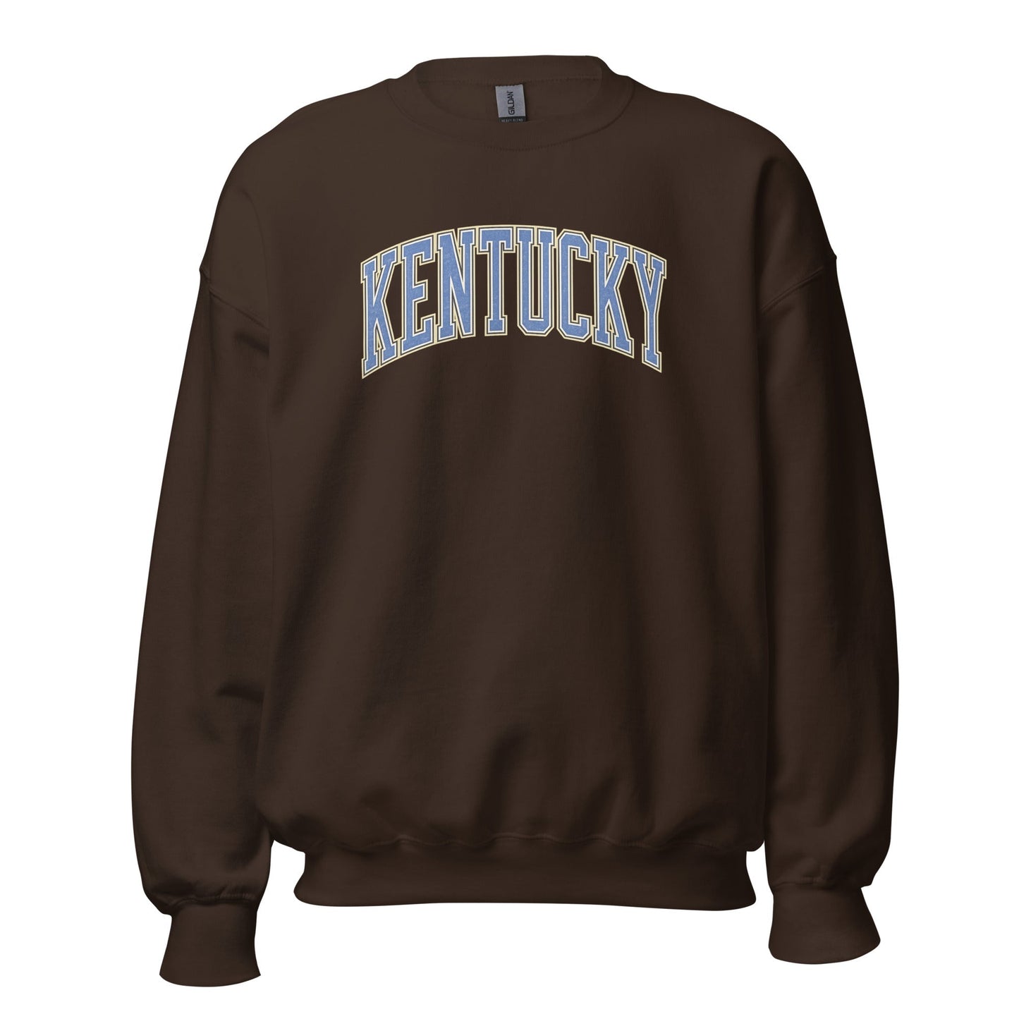 Kentucky Arch Sweatshirt | Denim Texture Design | Unisex Fit