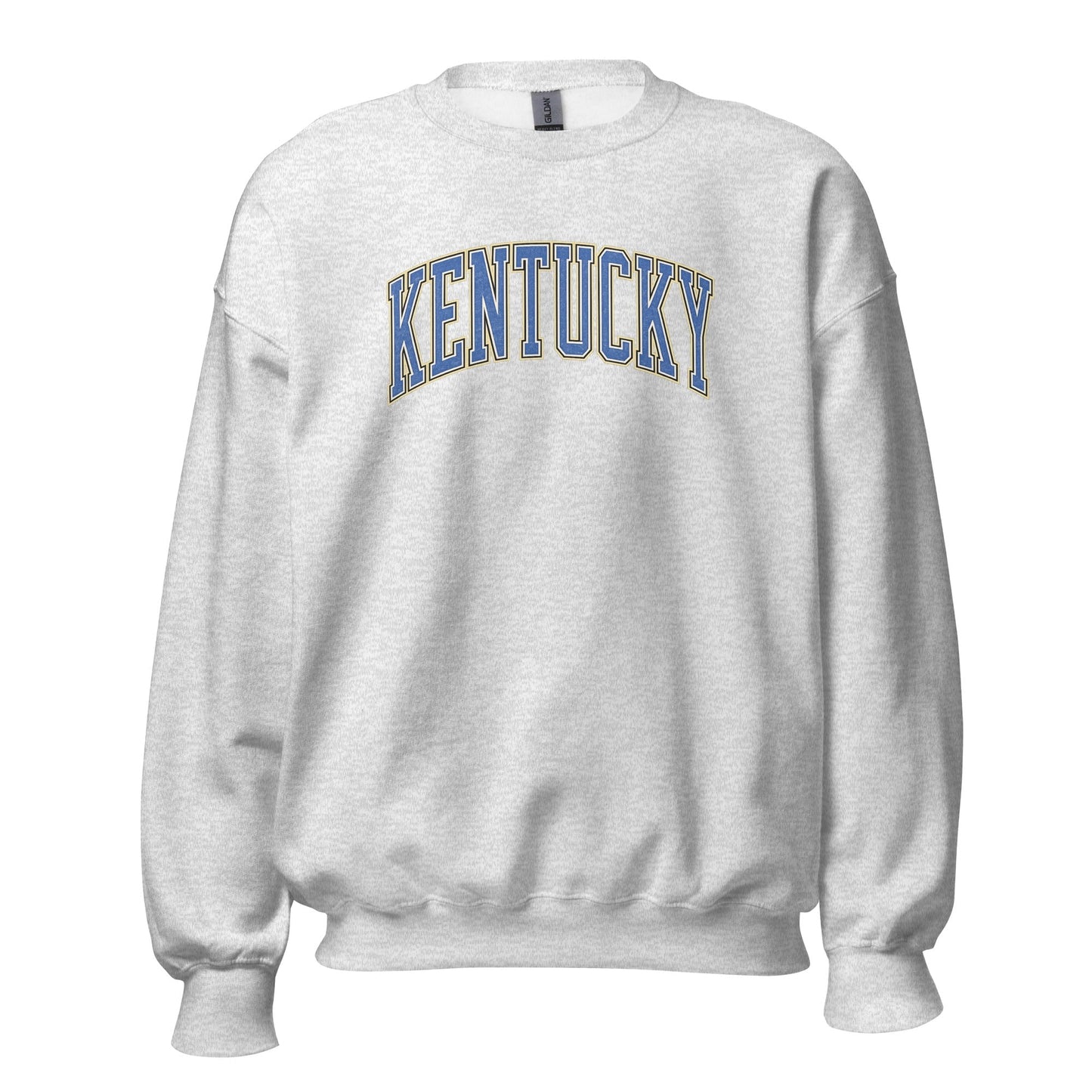 Kentucky Arch Sweatshirt | Denim Texture Design | Unisex Fit