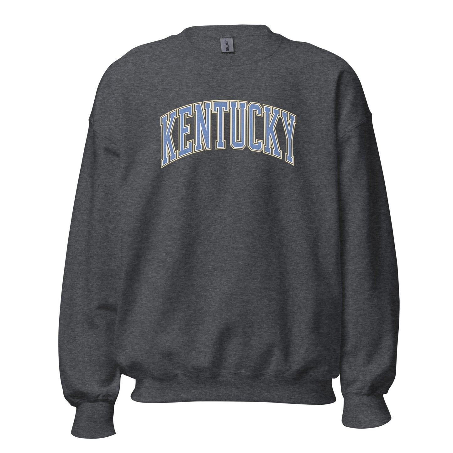 Kentucky Arch Sweatshirt | Denim Texture Design | Unisex Fit