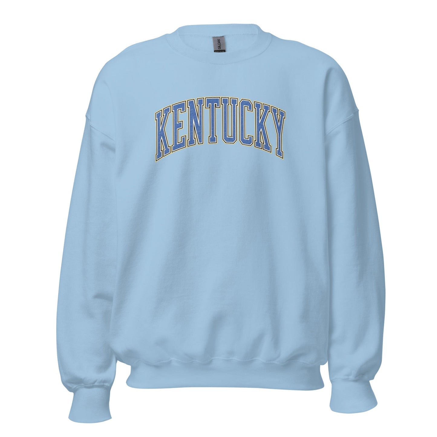 Kentucky Arch Sweatshirt | Denim Texture Design | Unisex Fit