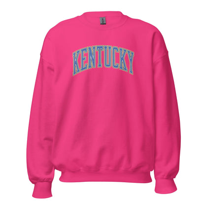 Kentucky Arch Sweatshirt | Denim Texture Design | Unisex Fit
