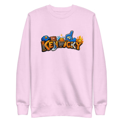 Kentucky Basketball Sweatshirt | Word Art Design | Premium Fleece